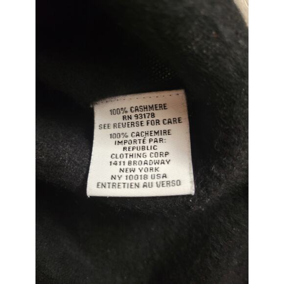 Magaschoni Black 100% Cashmere Crew Pull Over Sweater Women's Size S - Picture 4 of 6